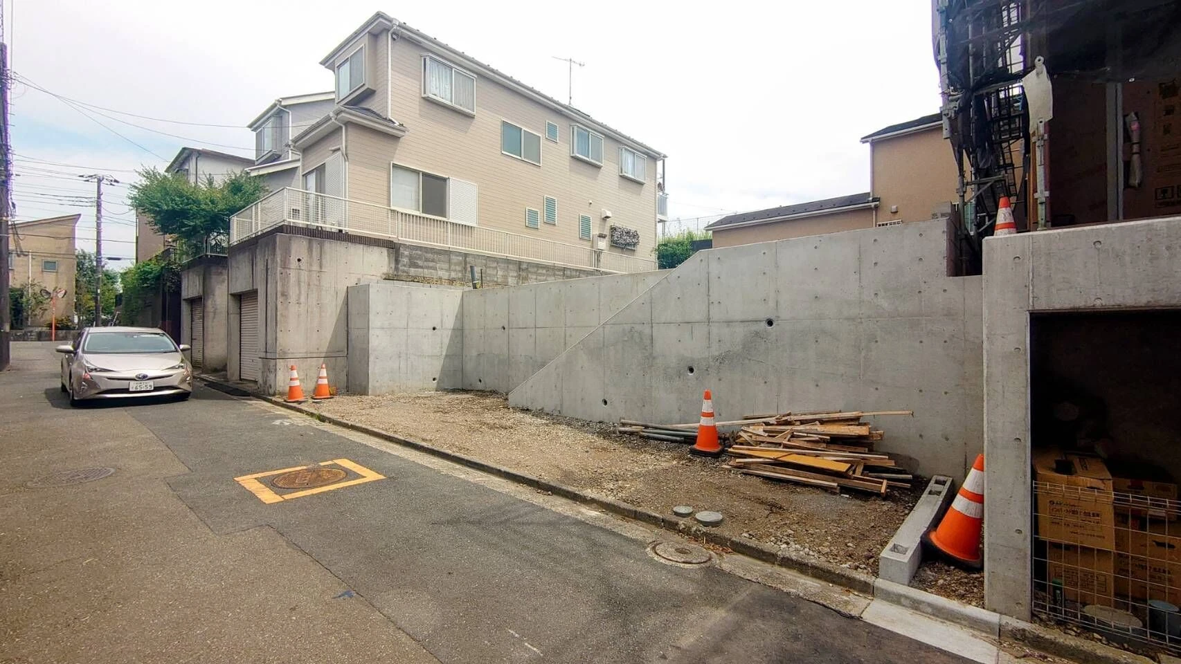 横浜市磯子区森②　土地